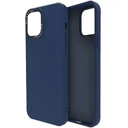 Чохол-накладка Molan Cano Silicone SF Jelly Mixxi для Apple iPhone 12 Pro Max (dark blue) - мініатюра 2