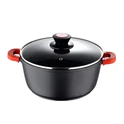 Каструля Bergner Chroma, з кришкою 20 см, 2.2 л (BG-30114-BK) - мініатюра 2