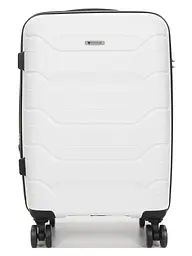 Валіза маленька S поліпропілен Worldline Airtex 282 46л 54×36×23см Білий - мініатюра 3