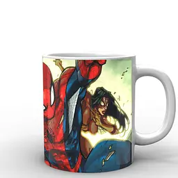 Кухоль GeekLand Людина-Павук Spider-Man фан арт SM.02.021 330 мл білий - мініатюра 3