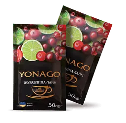 Вітамінний концентрат Yonago Журавлина-Лайм 50г
