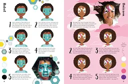 Book of Face Painting - Abigail Wheatley, англ. мова (9781474986465) - мініатюра 4