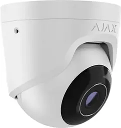 IP-Камера дротова TurretCam, 8мп, 2.8мм, Poe, True WDR, IP 65, ІЧ 35м, аудіо, кут огляду 100° д Ajax teh0016050 - мініатюра 3
