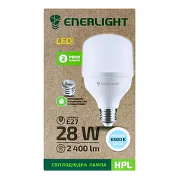 Світлодіодна лампа Enerlight HPL, 28W, 6500K, E27 (HPLE2728SMDС) - мініатюра 3