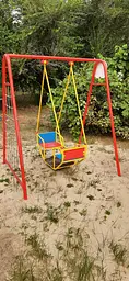 Гойдалки дитячі "човник" на жорсткій підвісці. - мініатюра 2