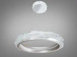 Кільцева LED-люстра Diasha MD3528/400CG шампань 40 Вт 2200 Лм з пультом - мініатюра 4