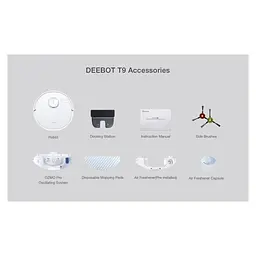 Робот-пилосос з вологим прибиранням Ecovacs DEEBOT OZMO T9 (DLX13-44) - мініатюра 10