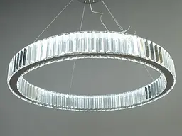 Сучасна кришталева LED люстра для залу спальні вітальні Diasha 8050-700 - мініатюра 2