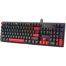 Клавіатура A4Tech Bloody S525N RGB BLMS Red Switch USB Fire Black (4711421002066) - мініатюра 9