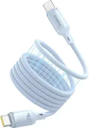 Кабель Baseus PicoGo Magnetic Liquid Silicone Type-C to Type-C 240W (1m) blue (P10376800311-00)