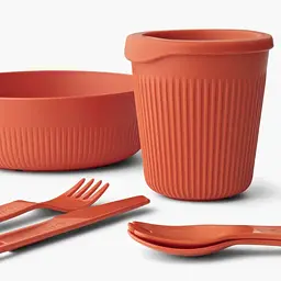 Набір посуду Sea To Summit Passage Dinnerware Sett 1P 6 предметів Spicy Orange (1033-STS ACK037051-120816) - мініатюра 2