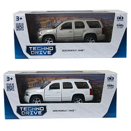 Автомодель - CHEVROLET TAHOE 2008 (білий, сірий) - мініатюра 5