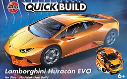 Конструктор Airfix автомобіль Lamborghini Huracan EVO QUICKBUILD оранжевий J6058