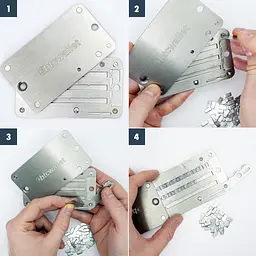 Мнемонічний планшет Btcwallet FoldTab B1 для зберігання сід-фрази - мініатюра 2