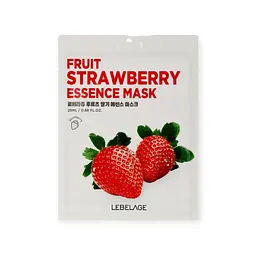 Тканинна маска LEBELAGE для обличчя Fruit Strawberry