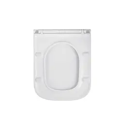 Унітаз підвісний Kroner Eifel WHI493436 RIMLESS безобідковий з сидінням Slim Duroplast / Soft-close / Quick relase (KE493436WHIR), Білий - мініатюра 12