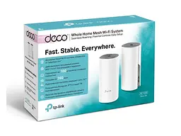 Маршрутизатор роутер TP-LINK Deco E4 (2-Pack) - мініатюра 5