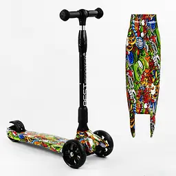 Самокат Best Scooter 62х16х29 см Різнобарвний 000231620 - мініатюра 2