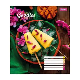 Зошит 1 вересня А5 1В Bright goodies 96 аркушів лінія (767419), в асортименті - мініатюра 5