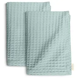 Рушники вафельні Cosas Greek Waffle Agave CS1 2 шт., 75x95 см/75x130 см, сіро-зелені