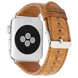 Шкіряний ремінець Primo для Apple Watch 38 мм, 40 мм, 41 мм Light Brown - мініатюра 2