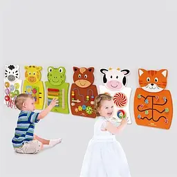 Бізіборд Viga Toys Жабка з рахівницею (50679FSC) - мініатюра 2