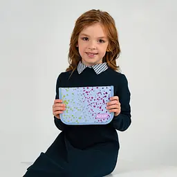 Пенал Kite Shiny блакитний (K25-621-3) - мініатюра 8