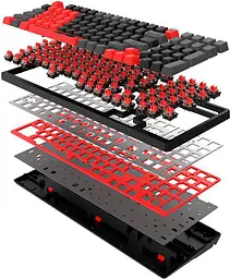Клавіатура Bloody S98 Sports Red [88768] - мініатюра 11
