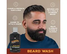 Шампунь для бороди Suavecito Beard Wash 237 мл - мініатюра 3