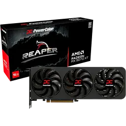 Відеокарта AMD Radeon RX 9070 XT 16GB PowerColor Reaper (RX9070XT 16G-A)