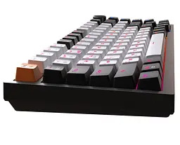 Механічна ігрова клавіатура GamePro MK-160 Red Switch Hot-Swap RGB Black-White - мініатюра 4