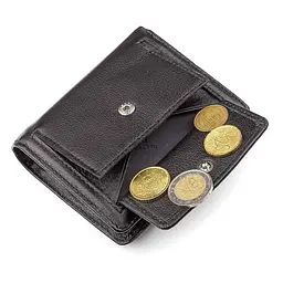 Гаманець жіночий ST Leather 18497 (ST415) чорний шкіряний - мініатюра 10