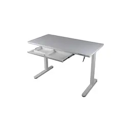Комп'ютерний стіл Barsky StandUp white glass 1200*600 (BST-12new) - мініатюра 3