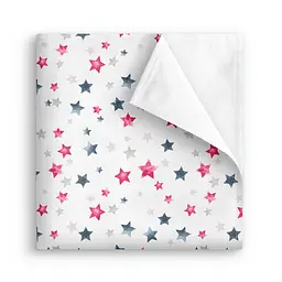 Пелюшка багаторазова Cosas непромокаюча Rose Starfall 70х120 см, рожева - мініатюра 2