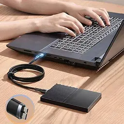 Кабель Baseus Cafule USB 3.0 to Micro-B 2A 1m Black (CADKLF-D0G) - мініатюра 4