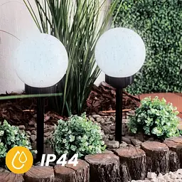 Набір садових куль Lumiled Atris 15 см на сонячній батареї 4 шт. - мініатюра 6