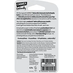 Бальзам для губ у стіку Carmex Naturally зі смаком ягід 4.25 г - мініатюра 4