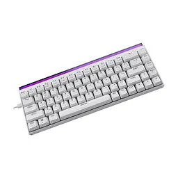 Клавіатура Ajazz NK68 Red Switch USB UA White (NK68-R-W) - мініатюра 6