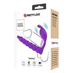 Віброкільце PRETTY LOVE Blackney purple, 7 vibration functions Memory function PRETTY LOVE BI-210327-1 102765 - мініатюра 4