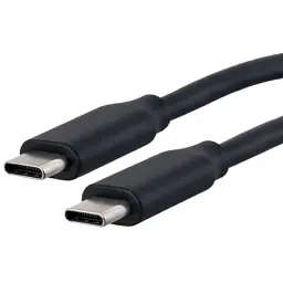 Дата кабель USB-C to USB-C 2.0m 60W black Kingda (KD-UCUC3002-2m) - мініатюра 2