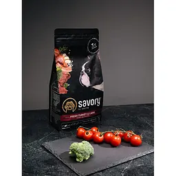 Сухий корм Savory Small Breed rich in Fresh Turkey & Lamb 1 кг для собак малих порід (індичка та ягня) - мініатюра 8