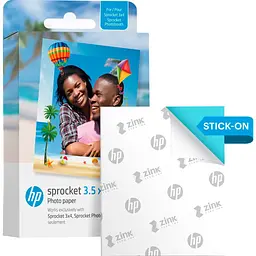 Папір для фотопринтера HP Sprocket Zink 3.5x4.25'' 50шт (HPIZ3X450) [141290]