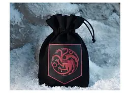Мішечок для кубиків Q-Workshop Game of Thrones. Targaryen Dice Pouch (GOT/POU/00190166/2025/3/U) - мініатюра 2
