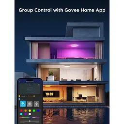 Стельовий світильник Govee 30cm RGBWW + RGBIC Smart Ceiling Light (H60A1) [129580] - мініатюра 6