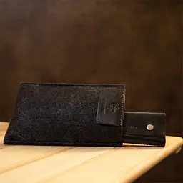 Універсальна шкіряна ключниця Grande Pelle 11351 чорний - мініатюра 10
