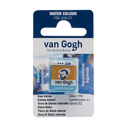 Фарба акварельна Van Gogh (234) Сієна натуральна кювета Royal Talens (8712079419028)