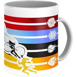 Кухоль GeekLand RWBY Червоний, Білий, Чорний, Жовтий RWBY.02.01 330 мл білий - мініатюра 2