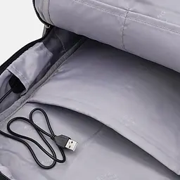 Чоловічий рюкзак Aoking C1SN2105bl-black 43х30х11 см Чорний - мініатюра 6