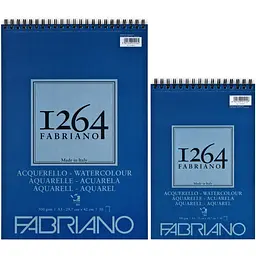 Альбом на спіралі для акварелі 1264 300г/м2 30л СР 25% бавовни Fabriano - мініатюра 2