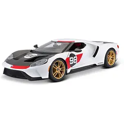Ігрова автомодель Maisto 2021 Ford GT Heritage 1:18 (31390 white) - мініатюра 6